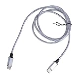 BAHJKASD Nylon USB C Bis 5Pin USB Ladekabel Für Effiziente Lade Und Datenübertragung Über Mehrere Geräte Optionale Länge