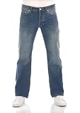 LTB Herren Jeans Tinman - Bootcut - Blau - Giotto Wash W29-W48 Baumwolle, Größe:34W / 32L, Farbe:Giotto Wash 2426