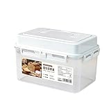 Generisch Brotdose,Klarer Luftsicherer Lebensmittel Behälter - Brottopf Mit Deckel Und Griff | Geeignet Für Kühlschrank Gefrierschrank Küchenarbeitsplatte Backschrank