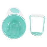 BESTonZON Babynahrungsmühle Babynahrungsspender Babymahlschüssel Stampfschüssel Babyschüsselstampfer Fleischwolf Handkurbel Babynahrungsmixer Obststampfer Babyteller Babyschüssel