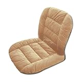SHYKNYU Ergonomisches Bürokissen, abnehmbar, waschbar, warmes Kissen, Winter, K9l1, gewichtet, verdicktes Rückenkissen