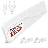 Holilo 1er-Pack Schimmelentferner Wand mit Infrarot–Alternative zu Schimmelspray und Schimmelfarbe-ohne Chemie, geruchslos & energieeffizient, Infrarot Anti Schimmel Heizung für alle Wände