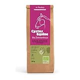 Cystus Equine - Bio Zistrosenkraut für Pferde - 50g - 100% Cistus incanus, Einzelfuttermittel ohne Zusätze & PA, gut mischbar und dosierbar, ADMR-konform - für mehr Wohlbefinden & Immunsystem
