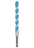 Bosch 1x EXPERT HEX-9 MultiConstruction Bohrer (für Beton, Weiche Fliesen, Ø 11,00 mm, Professional Zubehör Bohrmaschine/Schrauber)