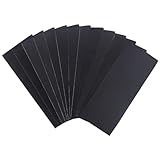 Coptiner 12 Stück Nassen & Trocken Schleifpapier Set,Sandpapier Polieren 400-1500 Körnung,Sandpapier Feine,Hand Schleifpapier Set für Auto Holzmöbel Stein Lack Metall Glas,Wasserschleifpapier,90x230mm
