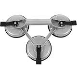 LOORGVEL Starker Glassauger mit Saugnäpfen Vakuum saugheber Langlebiger Glassaugnapf Hoher Tragkraft Vielseitiger Glassauger für Heim Bürogebrauch Verbesserte Haftung und Einfache