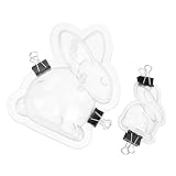 PRETYZOOM 1 Satz Kaninchen-Schokoladenform gummiartig Muffinformen zum Backen Osterei-Schokoladenform kuchenbackform ostern keksform ostern Schokoladenformen backformen selber machen Eisen