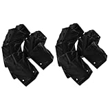 Kisangel 20 Stück Teiliges Lautsprecher eckenschutz aus Robustem Kunststoff Schützt Bühnenlautsprecher und Endstufen vor Beschädigungen Einfache Montage Vielseitig Einsetzbar als