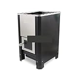 Saunaöfen, Holz-Kaminofen, Holz-Saunaofen, Sauna-Trockendampfofen, Original-Außensauna-Holzofen