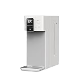 Heißwasserspender 3L Instant-Heißwasserspender, Tischheizung, Wasserkocher, Kochmaschine, Teebereiter, Trinkbrunnen, 25–99 ℃, Temperatureinstellung,Spart Zeit und Energie(Gris)