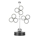 JOINPAYA Perpetuum Mobile Schreibtischspielzeug aus Metall ohne Batterie Ewiges Modell als Wissenschaftliche Desktop Dekoration für Naturwissenschaftler und Geschenk