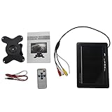 Fuhoghto 12 V-24 V 7 Zoll TFT LCD Farbe HD Monitor für Auto CCTV Rückfahrkamera Rückfahrkamera