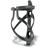 SKS GERMANY DUAL Flaschenhalter für Fahrräder (Fahrradzubehör aus recycelten Carbonfasern, leicht und stabil, für alle gängigen Fahrradflaschen), schwarz