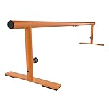 MR Skate Rail Skateboard Rampe Grind Rail Professionelle Skatepark Grind Rail Verstellbare Höhe Schleifschiene für Skateboard Schiene Tricks Übung, Runde Stange Skate Grind Rail 180,3 cm für Anfänger