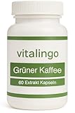 Grüner Kaffee Extrakt - Hochdosiert 50% Chlorogensäure - Deutsche Herstellung Laborgeprüft, 60 Kapseln