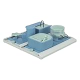 TRIXIE Hundespielzeug Intelligenz Dog Activity Strategiespiel „Poker Box 2“ – Anspruchsvolles Intelligenzspielzeug für Hunde zur Beschäftigung, 31x31cm – 32013