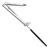 Eulenke Automatischer Fensteröffner Einzelner Frühling, Fensterheber für Gewächshaus Gartenhaus Treibhaus, Fensterantrieb Hubhöhe 45 cm, Temperatursteuerung Öffner bis 7 kg, Verzinkte Stahl(1 Stück)