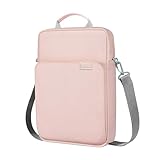 Schutzhülle für Tablet – Tragetasche mit Schultergurt, Rückenlehnen-Stil, Hülle aus wasserabweisendem Stoff, kratzfeste Innenpolsterung, minimalistisches Messenger-Design, sicheres Reißverschlussfach