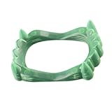 SOUTHJIELING Vampire Zähne Vampire Zahnersatz Glow in Dark Falsche Zähne Gruseliger Falscher Fang Halloween Cosplay Zubehör für Party