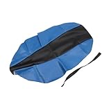 Motorrad Sitzbankbezug Für Yam&aha XT225 XT250 TTR250 1PC Motorrad Weichen Sitz Abdeckung PU Leder Wasserdicht 4 Farben Dirt Bike Sitz Kissen Pad
