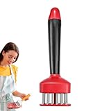 Fleischklopfer Edelstahl Fleischklopfer Werkzeug | Edelstahl Fleischhefter | Fleischhammer Werkzeug für Steak, Huhn, Schwein, Truthahn, Fisch,