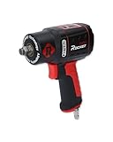 KS Tools Schlagschrauber Druckluft ROCKET II 1/2' 512.0002 2300Nm I Druckluft Schlagschrauber mit 8-Lamellen Luftmotor & Hochleistungs-Doppel-Hammer-Schlagwerk, Schwarz