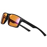 Okany Blaulichtfilter-Brille für Damen und Herren – Computer Gaming Brille, Blaulicht Brille mit Leistungsstarker professioneller Filter UV-Schutz Anti-Schwindel & Augenermüdungsschutz