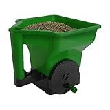 Duroecsain Manueller Streuer, Handstreuer, Kurbelwerkzeug für Blumen, Gemüse, Rasen, Garten, kleine Bauernhöfe, Schulprojekte