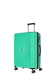 Travelite Hartschalen Koffer mittelgroß erweiterbar, 4 Rollen, ORBITA, Trolley mit bruchsicherer Schale und praktischer Inneneinteilung, TSA Schloss, 67 cm, 68-78 Liter