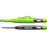 Pica 3030 Dry Automatic Longlife Tieflochmarker I langlebiger Marker mit Spitzer und Halteclip I Spezial-Graphitmine 2.8 mm I für den professionellen Handwerker I nachfüllbar I Staub- und Nässenschutz