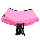 Abaodam Trampolin Schutzhülle 1,2m Durchmesser UV Beständiges Sicherheits Polster aus Langlebigem Material mit Gummibandbefestigung Kantenschutz für Trampoline