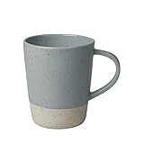 Blomus Becher mit Henkel -SABLO- | Keramik | Stone | 250 ml | H 11 cm x B 12 cm x T 8 cm