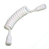 3m Brauseschlauch Spiral Flexibel Duschschlauch Brausenschlauch (3m Spiral)