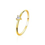 ROMIDA Damen Diamantring 925 Silber Ringe Klassik Geschnitzte Blumenmuster Ringe Stapelbar Aushöhlen Zirkonia Diamantring Versprechen Einstellbare Zarte Anmut Schmuck Ringe