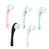 Baluue 5st Griff Gesichts Wasch Bürste Hautpflege-tools Peeling-gesichtsbürste Gesichts- Gesichtswerkzeuge Für Die Hautpflege Peelingbürste Gesichtsreiniger Gesichtswaschbürste Nylon