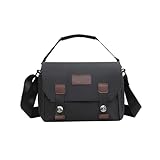 FNBDDX Nylon Männer/Frauen Schulter Kamera Messenger Tasche wasserdichte Fit for Canon, for Nikon, for Fuji, for Sony, Spiegellose(Small)
