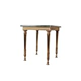 GUERNSEY Kleiner Beistelltisch Retro Wohnzimmer Alle Kupfer Marmor Beistelltisch Ecktisch Entwachst Dekorative Blumentisch Quadratischen Tisch Endtabelle