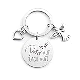 Personalisierte Schlüsselanhänger Schutzengel Schlüsselanhänger Auto Wichtelgeschenk Weihnachtsgeschenke Für Frauen Männer Weihnachtsgeschenke Kleinigkeiten Geschenke Für Freundin Freund Papa Mama