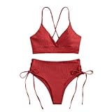 MKIUHNJ Kinderuhr Digital Jungen Wasserdicht Separater sexy Badeanzug mit V-Ausschnitt für Damen, großen Brüsten und großen Körbchen Bikini Umstandsmode