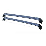 Dachgepäckträger Relingträger Für KIA Für NIRO EV 2016 2017 2018 2019 2022 2-teilige Dachträger Aus Aluminiumlegierung, Seitliche Querschienen, Gepäckträger