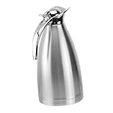 SHOWERORO Edelstahl Vakuum Kaffeekanne Isolierkanne Thermoskanne Europäischer Stil Für Warmes Wasser Und Kaffee Hochwertige Thermische Flasche Aus Edelstahl Auslaufsicher Und