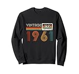 Vintage 1961 Limited Edition Retro Kassettenband Geburtstag 63 Sweatshirt