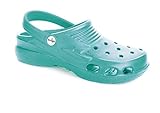 LEMIGO federleichte Kinder Eva Clogs Lemigoose (35, türkis)