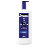 Neutrogena Norwegian Formula Deep Moisture Body Lotion, Sofort absorbierende Körperlotion für 3x mehr Feuchtigkeit & 48h Intensivpflege, nicht fettende Hautpflegelotion für trockene Haut, 750 ml