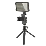 Tattoo-Licht mit Ständer, LED-Tattoo-Arbeitslicht mit Zirkular Polarisierter Linse, Helligkeitsverstellbares Fotografie-Selfie-Licht für Tätowierer-Geschenke, Tattoo-Ausrüstung