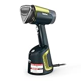 Tefal Aero Steam Dampfglätter, Keramik-Bügelsohle, 20 g/Min. Dampfleistung, 100 ml abnehmbarer Wassertank, Geräuschpegel von 84 dB(A), 3 Modi, 1400 Watt, Blau/Grün, DT9810F0