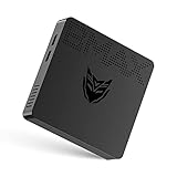 BMAX Mini Pc 6GB DDR4 64GB eMMC Windows 10 Pro Celeron N3350 Fanless Desktop Computerr, 2.4G+5G Dual Band WiFi,HDMI+VGA Doppio Display, 4K HD for Business e Entertainment Mini Computer Micro PC