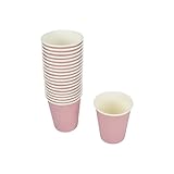 Homéa, Set mit 20 Vitaminbechern, Pappe, 23 cl, Blush