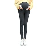 Umstandshose Thermo Winter GefüTtert Umstandsleggings Umstandsmode Lang-Thermoleggings FüR Schwangere Hose Blickdichte Schwangerschaftsleggings Baumwolle Umstand-Leggings