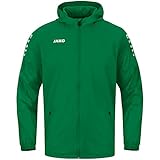 JAKO Kinder Allwetterjacke Team 2.0, Sportgrün, 152